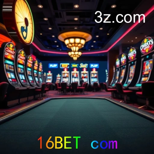 16BET com Máquinas de Slots